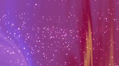 Soyut Parçacıklar, soyut arkaplan akışkan mor ve kırmızı renkler ve ışıldayan parçacıklar animasyonu, telif hakkı olmayan hisse senedi.
