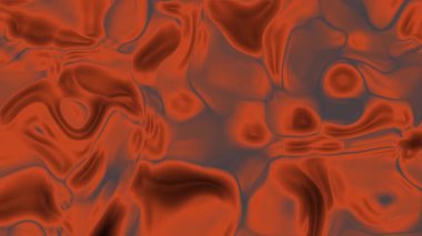 Soyut Plastik, Soyut akışkan organik sıvı arka plan animasyonu kırmızı ve koyu gri renkler, Video Stoku kraliyet ailesi.
