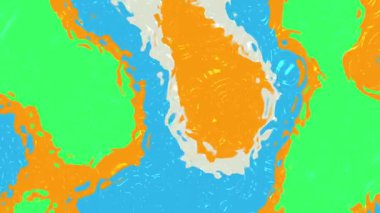 Sıvı Su C, soyut akışkan animasyon, canlı renkler ve dinamik akışkan hareket görselleri, serbest telif hakkı.