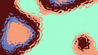 Sıvı Su C 'yi soyutlar, renkli şekilli soyut animasyon arkaplanı ve çeşitli kullanım alanları için hareketli dokular, Video Stoku telif hakkı.