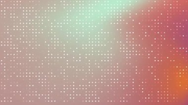 Arkaplan soyut, soyut dijital noktalar, renkli gradyan ve dinamik hareketli arkaplan, Video Stoku telif hakkı.