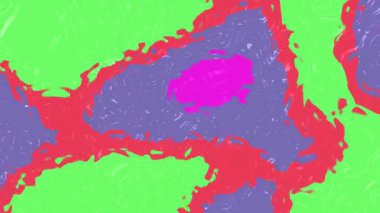 Arkaplan soyut, soyut renkli sıvı akış arkaplanı, canlı renk geçişleri bir döngü içinde, Video Stok telif hakkı.