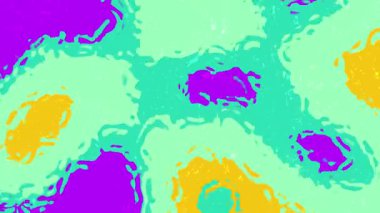 Soyut arkaplan, akışkan şekiller ve canlı renklerle soyut renkli animasyon dinamik bir arkaplan yaratıyor, Video Stoku kraliyet ailesi.