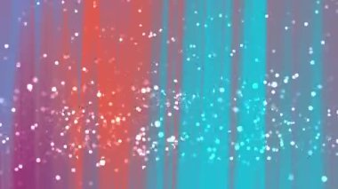 Twirl Partikülleri, soyut animasyon arkaplanı Bokeh etkisi ve canlı tonlarda renk gradyanı, telif hakkı olmayan hisse senedi.