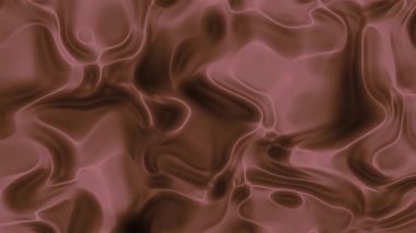 Soyut Plastik, soyut sıvı hareket koyu kahverengi ve pembe renk paleti arka planlı, Video Stok kraliyet ailesinden.