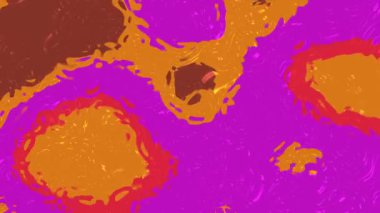 Sıvı Su C 'yi soyutlar, dinamik şekilli soyut animasyon arkaplanı ve pürüzsüz akan canlı renkler, Video Stoku kraliyet ailesi.