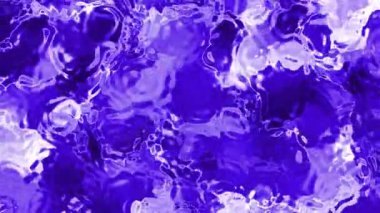 Soyut Plastik Su, Soyut Sıvı Yüzey Canlandırması Işık Yansımaları ile Derin Mor, Hisse senedi telif hakkı olmayan video.