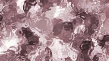 Soyut Plastik Su B, soyut sıvı yüzey dokusu pembe ve beyaz tonlarda hareket eden yansımalar, telif hakkı olmayan hisse senedi..