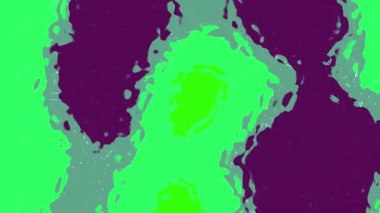 Sıvı Su B 'nin soyutlamaları, canlı yeşil ve mor renkli akışkan sıvı şekilli soyut animasyon arkaplanı, telif hakkı olmayan stoklar..