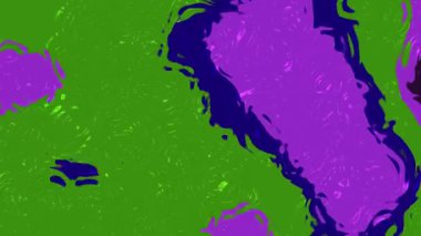 Sıvı Su B 'nin soyutlamaları, renkli sıvı kalıpların hareketli ve hareketli canlandırılmış soyut arkaplanı, serbest telif hakkı..