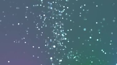 Soyut Dönen Parçacıklar, Akışkan bir arkaplanda yüzen soyut bokeh parçacıkları rüya gibi bir atmosfere sahip, Video Stok kraliyet ailesi.