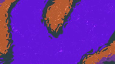 Sıvı Su C 'yi soyutlar, parlak renklere sahip soyut sıvı boya animasyonu pürüzsüz bir döngü arka planında hareket eder, Video Stoku kraliyet ailesi.