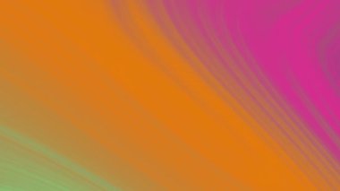 Soyut Twirl, soyut akışkan renkli arkaplan animasyonu canlı turuncu, pembe ve yeşil gradyan, Video Stok kraliyet ailesi.