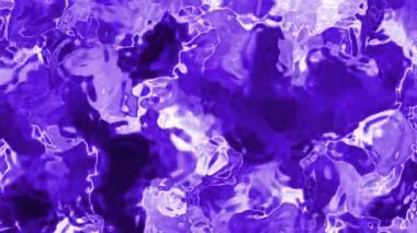 Soyut plastik su, soyut akışkan sıvı arkaplan dinamik hareketli canlı mor tonlarda, hisse senedi telif hakkı olmayan video.