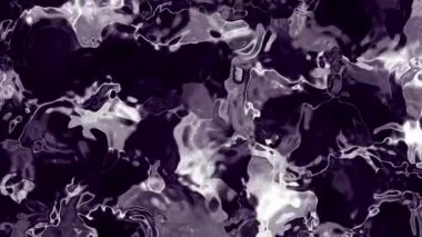 Soyut Plastik Su A, soyut sıvı efekt koyu mor ve beyaz renkler, kusursuz döngü arka plan, kraliyet mensubu serbest hisse senedi..