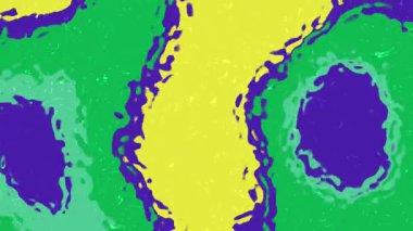 Sıvı Su C 'yi soyut, dinamik hareketli ve akışkan dokuları olan soyut sıvı boya arka planı, Video Stoku kraliyet ailesi..