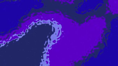 Arkaplan soyut, soyut animasyon arkaplan mavi ve mor tonlarda dönen şekiller, Stock telif hakkı olmayan video.