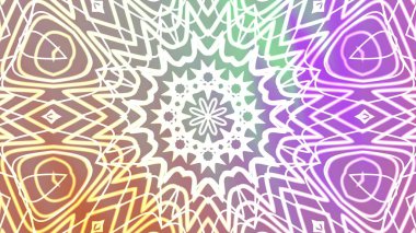 Soyut girdaplar Kaleydoskop A, soyut neon mandala deseni büyüleyici canlı renkler ve dinamik hareket tasarımı, kraliyet stoku.