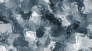 Soyut plastik su, soyut akışkan sıvı yüzey, arka planda dalgalanma ve yansıtıcı etkiler, ücretsiz kraliyet hisse senedi..