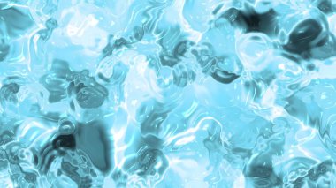 Soyut Plastik Su A, soyut sıvı su yüzeyi ışık yansımaları ve akışkan hareket arkaplanı, ücretsiz telif hakkı hissesi.