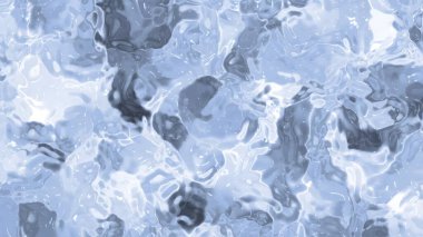 Soyut Plastik Su A, Soyut Mavi Akışkan Hareket Animasyonu Arkaplan Dalgalanmaları ve Yansımaları, PNG Stok telif hakkı.