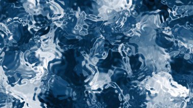 Soyut Plastik Su A, soyut mavi su yüzeyi ışık yansımaları ve sıvı doku arka planı, ücretsiz telif hakkı.