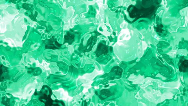 Soyut Plastik Su A, soyut yeşil sıvı doku arka plan görselleri için dalgalanan ve parlayan efektler, Stock kraliyet imajı.