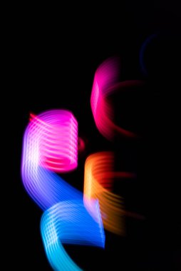 LED ışıklandırma stili, gece lambaları, LED ışıklarla çizim, Işık Fırtınası