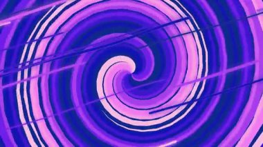 Dinamik Mor ve Mavi Sarmal Girdap Hareketi Parlayan Enerji Girdabı ve Işık İzleri