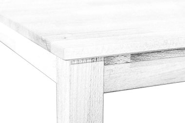 Ahşap mobilya yüzeyi. Doğal ahşap yakın plan fotoğraf arkaplanı. Sağlam ahşap masa ve bacaklar. Eko mobilya üretimi, üretim kavramı