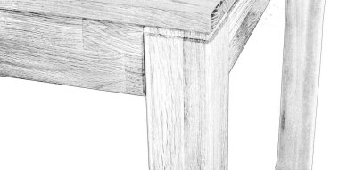 Tahta masa yüzeyi. Doğal ahşap mobilyalar yakın plan fotoğraf arkaplanı. Sağlam ahşap masa ve bacaklar. Eko mobilya üretimi, üretim