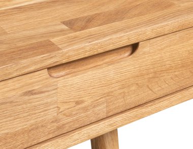 Drawers close view photo, wooden furniture background