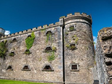 Eski Kelt Kale Kulesi, İrlanda 'daki Cork City Hapishanesi. Kale, kale arkaplanı