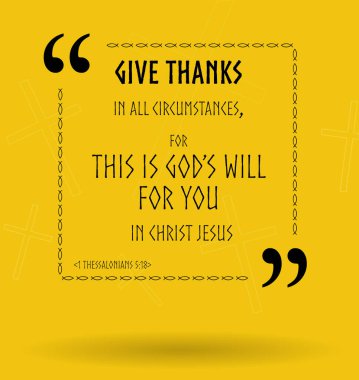 Müteşekkir olmakla ilgili en iyi İncil alıntıları. İncil için kutsal yazıtlar, bilgi kartları, vektör illüstrasyonu.