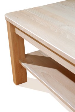 Wooden furniture surface, natural hardwood furniture close view photo background. Eco furniture production concept