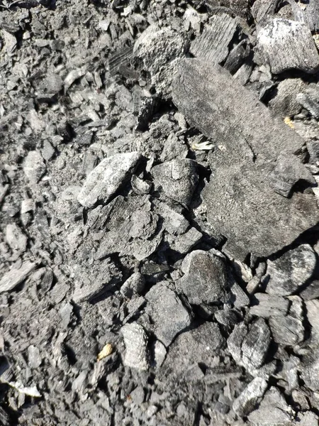Kömür desenli yakın görüş arkaplanı. Kömür parçaları doku makro görünümü