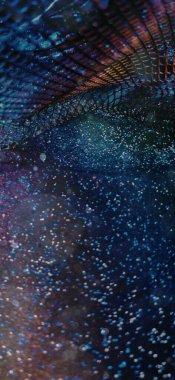 Soyut arkaplan deseni, sunum kapağı illüstrasyonu