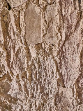 Tuğla duvar deseni yakın görünüm, taş desen arkaplan