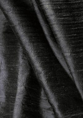 Deep blue glossy cloth texture background. Natural textile material pattern cover 3D illustration