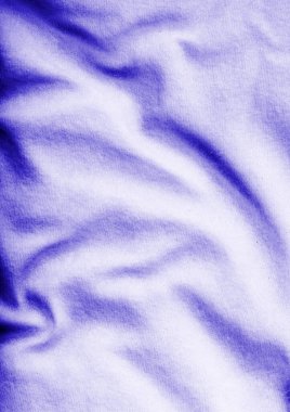 Koyu mavi parlak kumaş dokusu arka plan. Doğal tekstil materyali kapak resmi