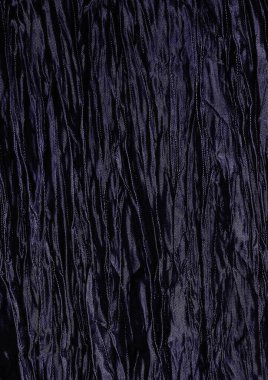 Koyu mavi parlak kumaş dokusu arka plan. Doğal tekstil materyali kapak resmi