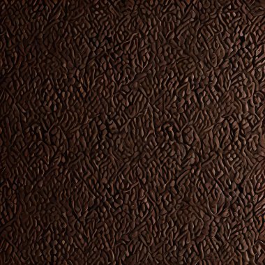 Leather texture background, brown leather material pattern close view square illustration