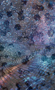 Soyut arkaplan deseni, sunum kapağı illüstrasyonu