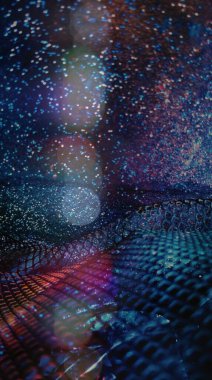 Soyut arkaplan deseni, sunum kapağı illüstrasyonu