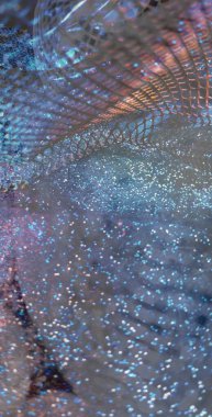 Soyut arkaplan deseni, sunum kapağı illüstrasyonu