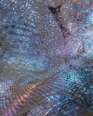 Soyut ışıltılı arka plan deseni, kutlama duvar kağıdı, sunum kapağı. Canlı renkler, şenlikli duvar kâğıdı çizimi