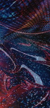 Soyut arkaplan deseni, sunum kapağı illüstrasyonu