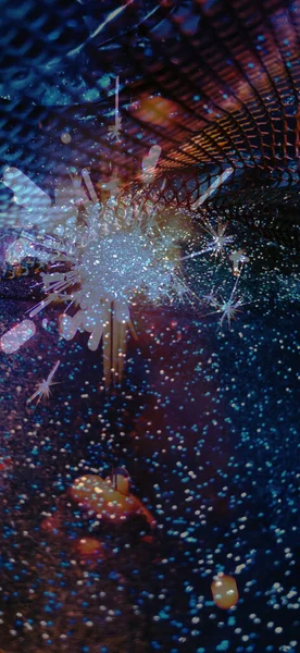 Soyut arkaplan deseni, sunum kapağı illüstrasyonu