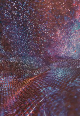 Soyut ışıltılı arka plan deseni, kutlama duvar kağıdı, sunum kapağı. Canlı renkler, şenlikli duvar kâğıdı çizimi