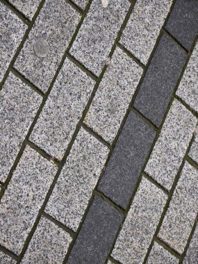 Tuğla yol deseni yakın görünüm, taş desen arkaplan